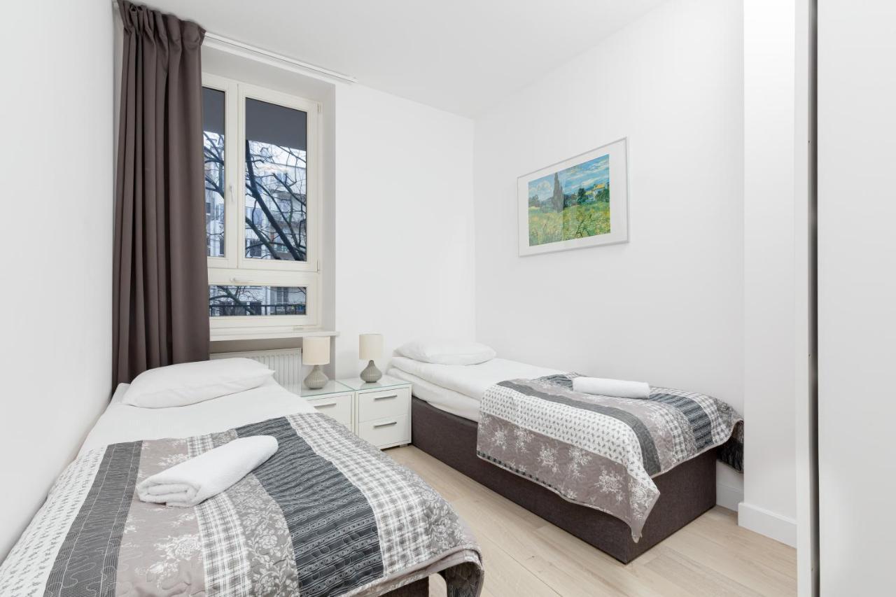 City Center Apartments Hoza By Noclegi Renters Warschau Exterior foto