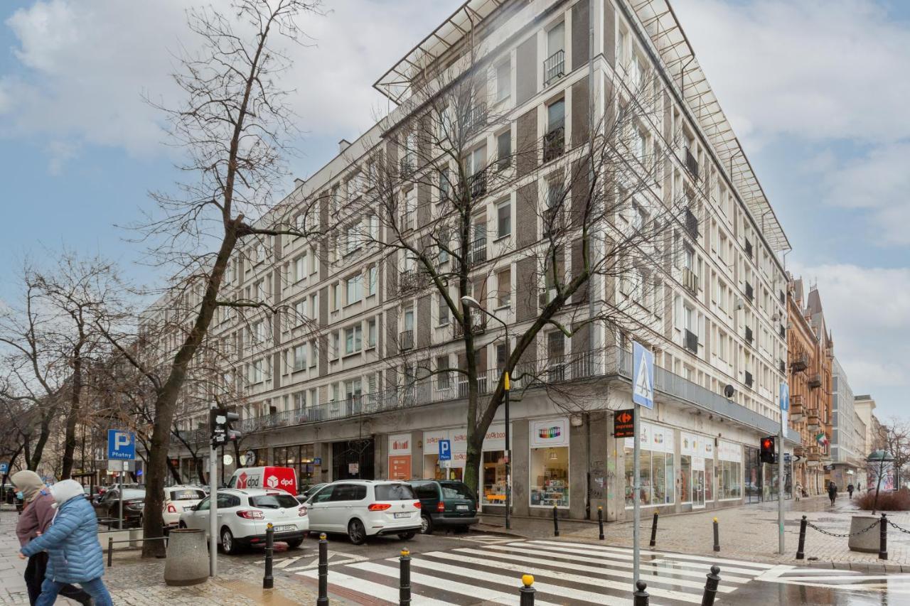 City Center Apartments Hoza By Noclegi Renters Warschau Exterior foto