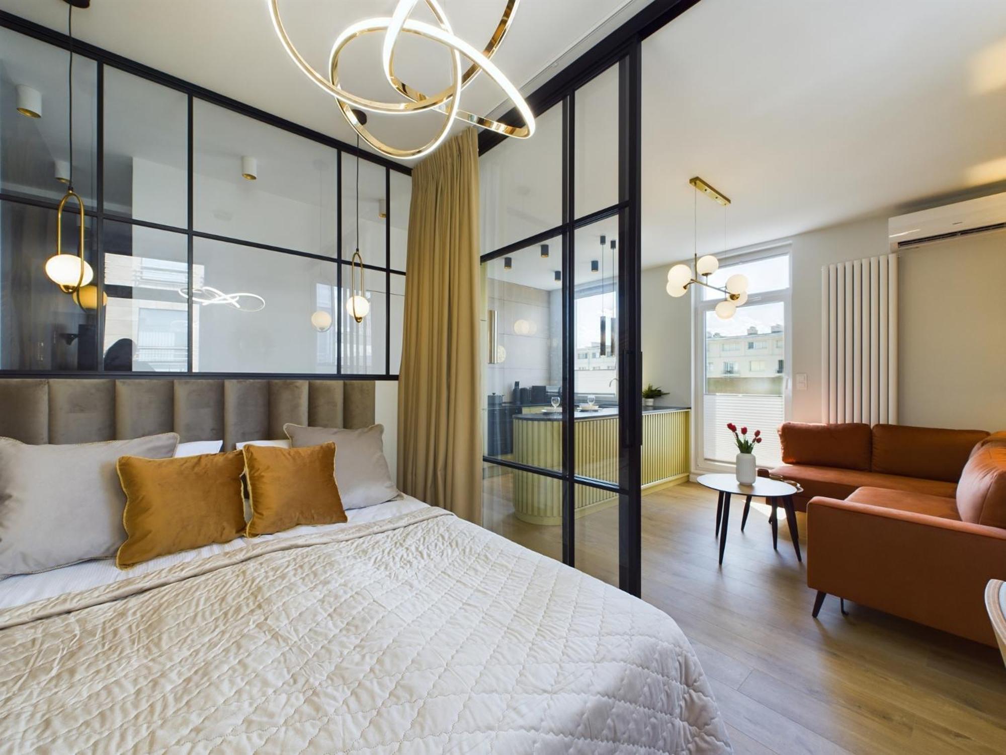 City Center Apartments Hoza By Noclegi Renters Warschau Exterior foto