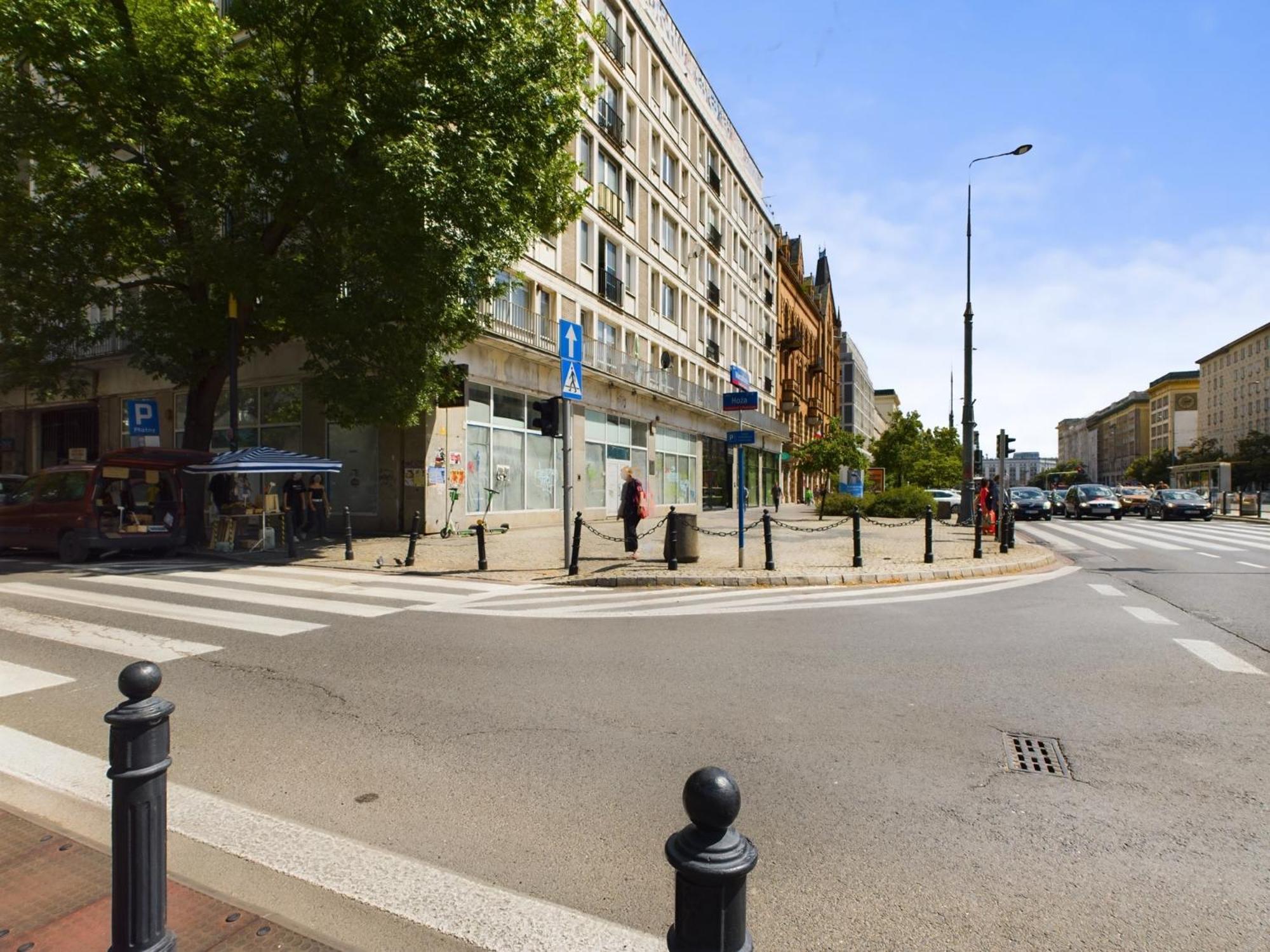 City Center Apartments Hoza By Noclegi Renters Warschau Exterior foto