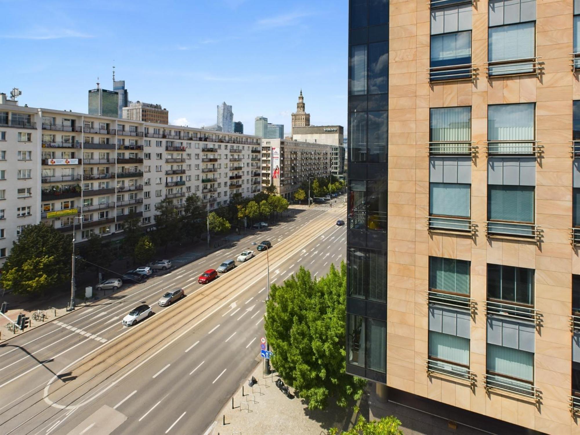 City Center Apartments Hoza By Noclegi Renters Warschau Exterior foto