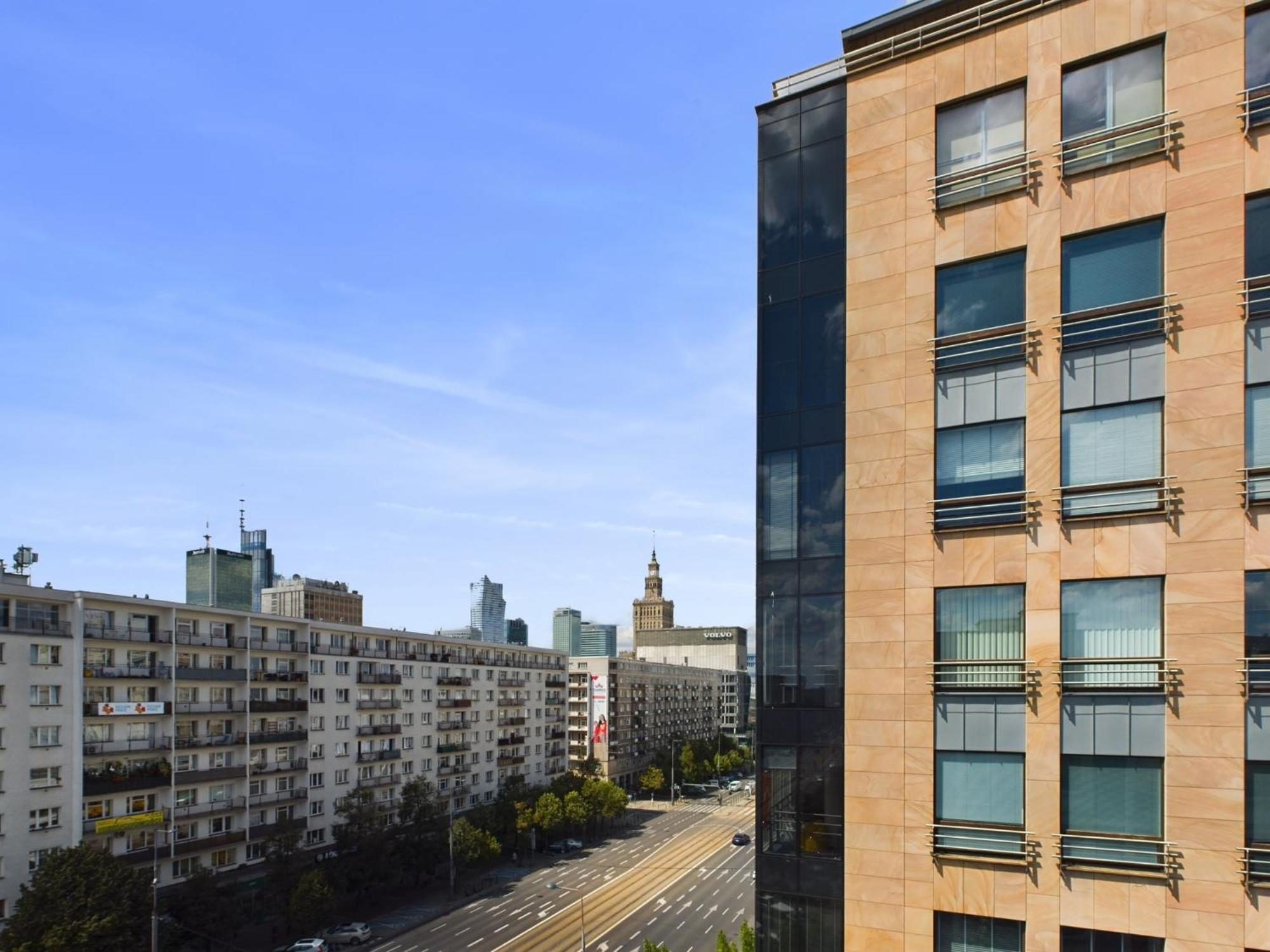 City Center Apartments Hoza By Noclegi Renters Warschau Exterior foto