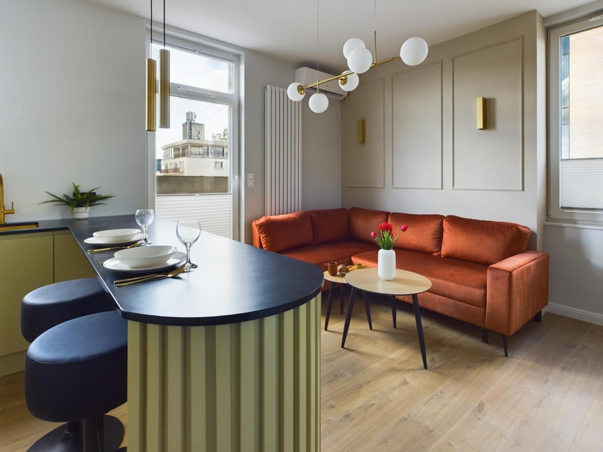 City Center Apartments Hoza By Noclegi Renters Warschau Exterior foto