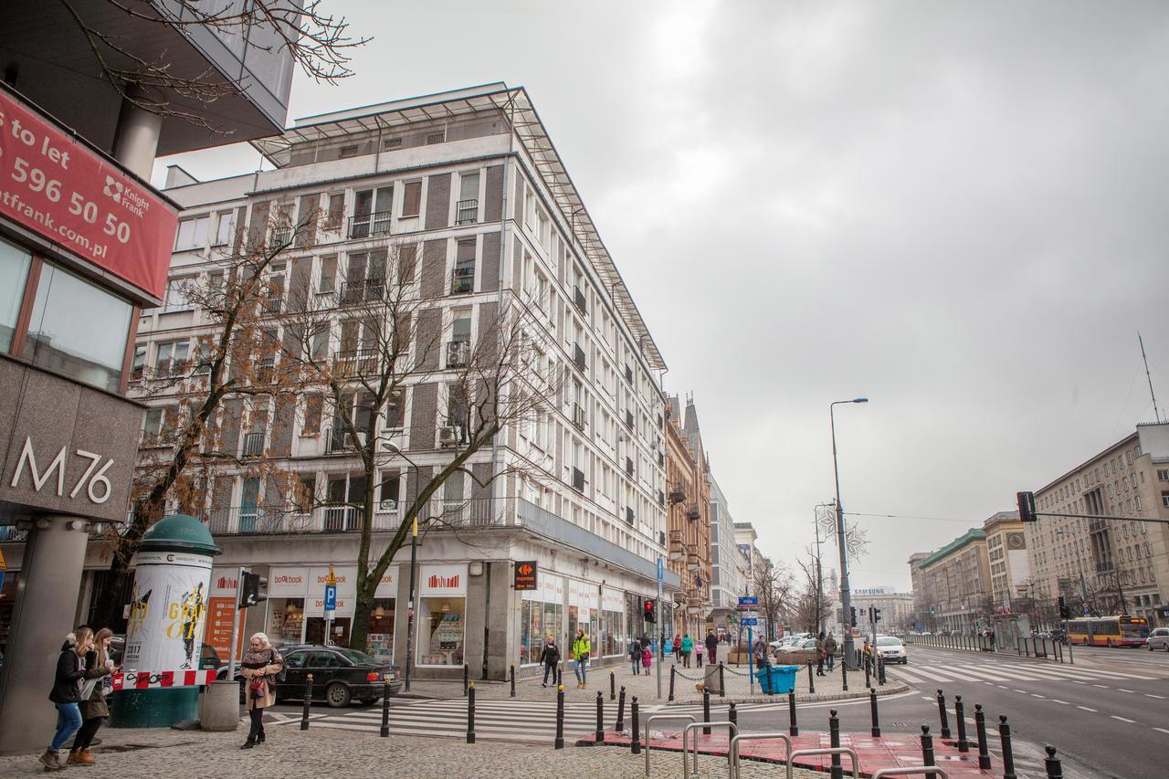 City Center Apartments Hoza By Noclegi Renters Warschau Exterior foto
